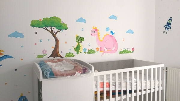 Give a cute touch to your baby's room with OriginalPeople stickers