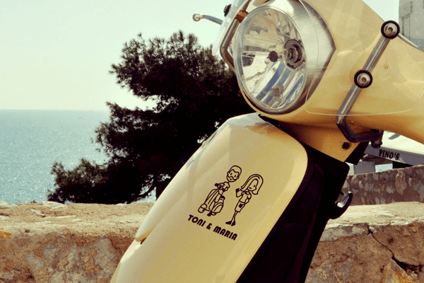 Have fun riding everywhere with thesescooter stickers