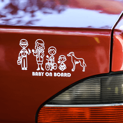 A family sticker for your car