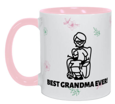 Best grandma ever customized mug
