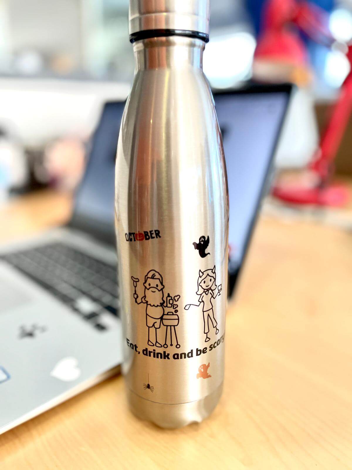 personalized water bottle