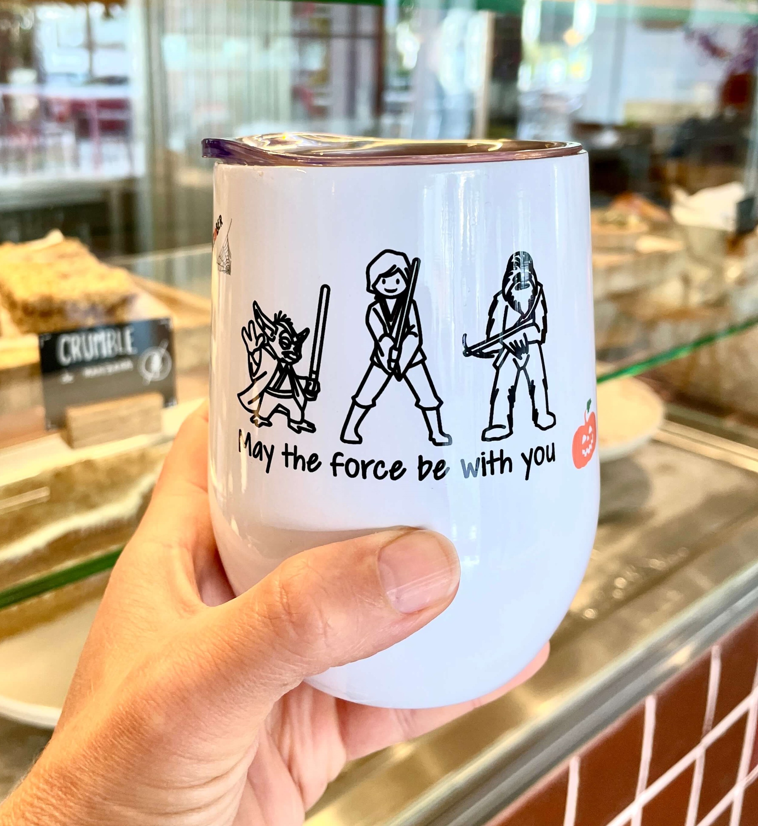 taza termica con diseño de regalo de halloween personalizado