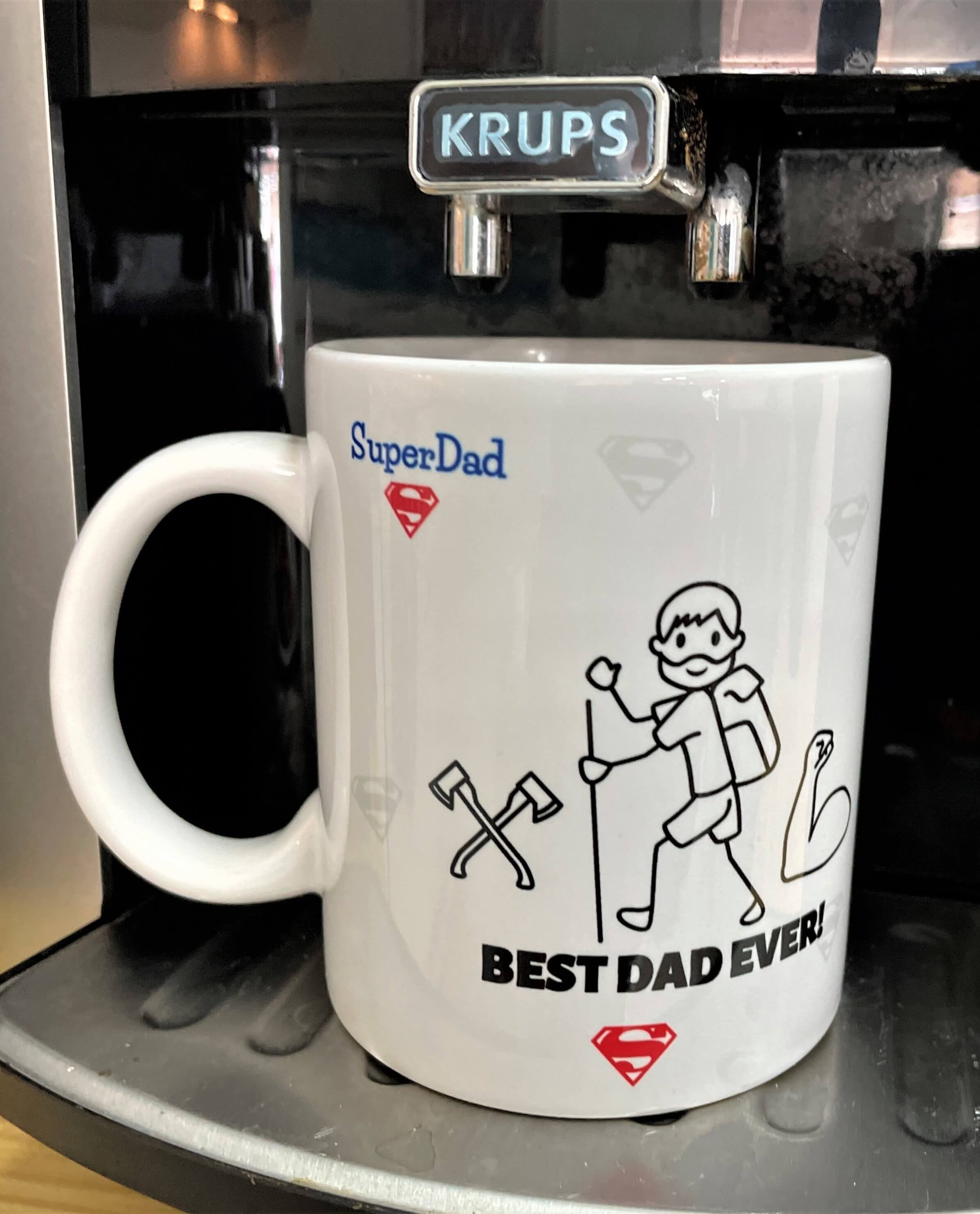 Personalised mugs as gift ideas for fathers day