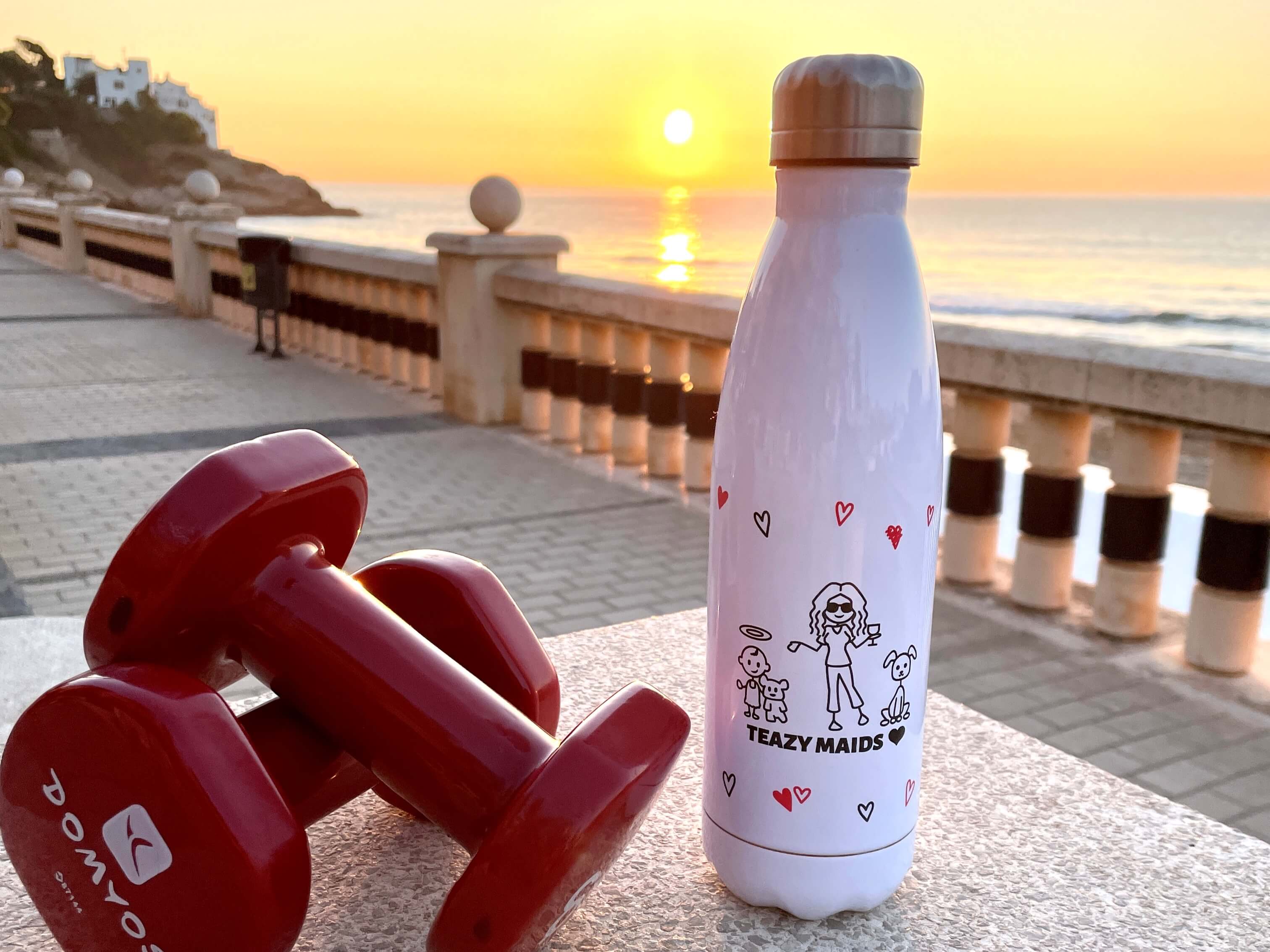 Bottiglie d'acqua personalizzate da originalpeople perfette per fare sport